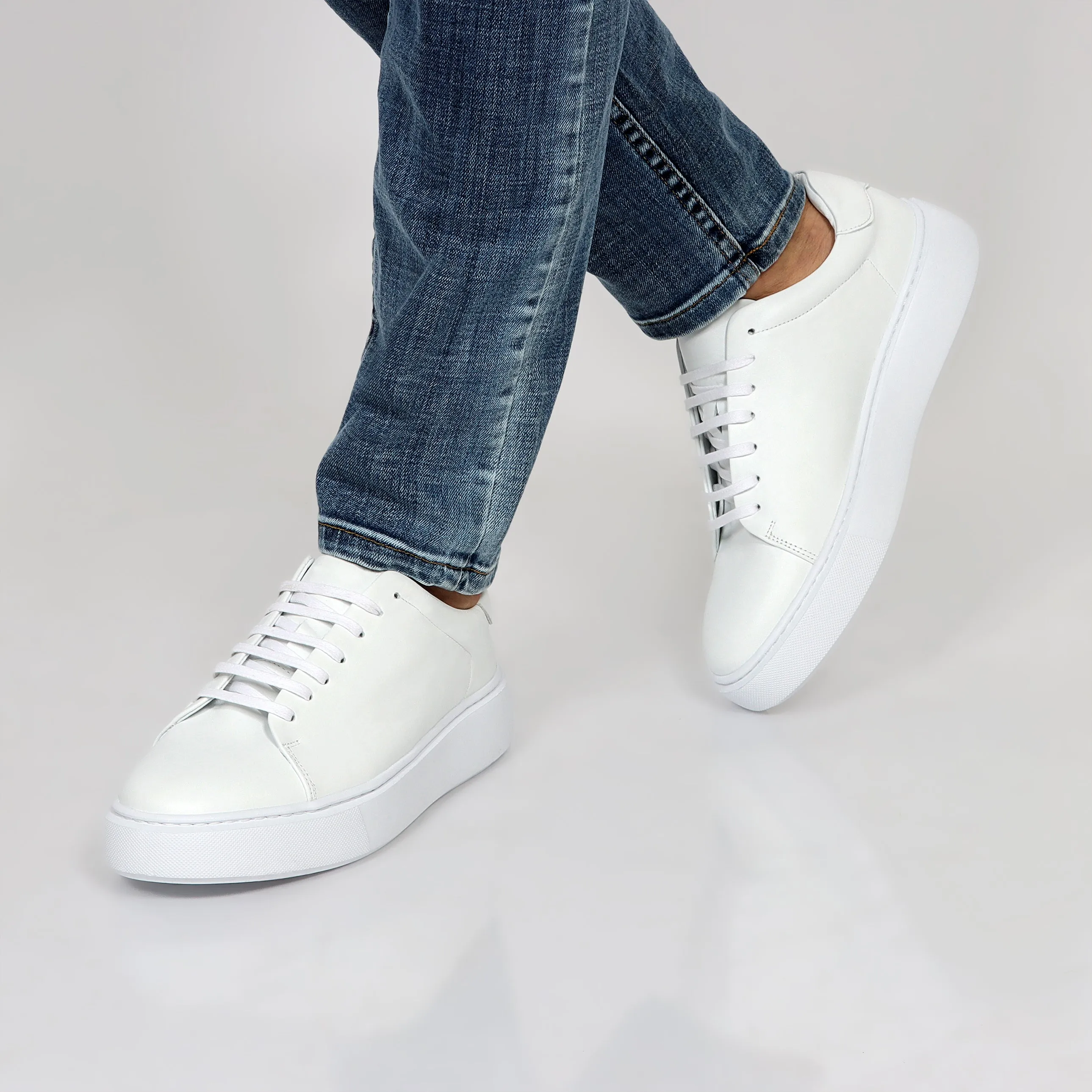 Alexander Nappa Full White Shoes: Pure Luxury