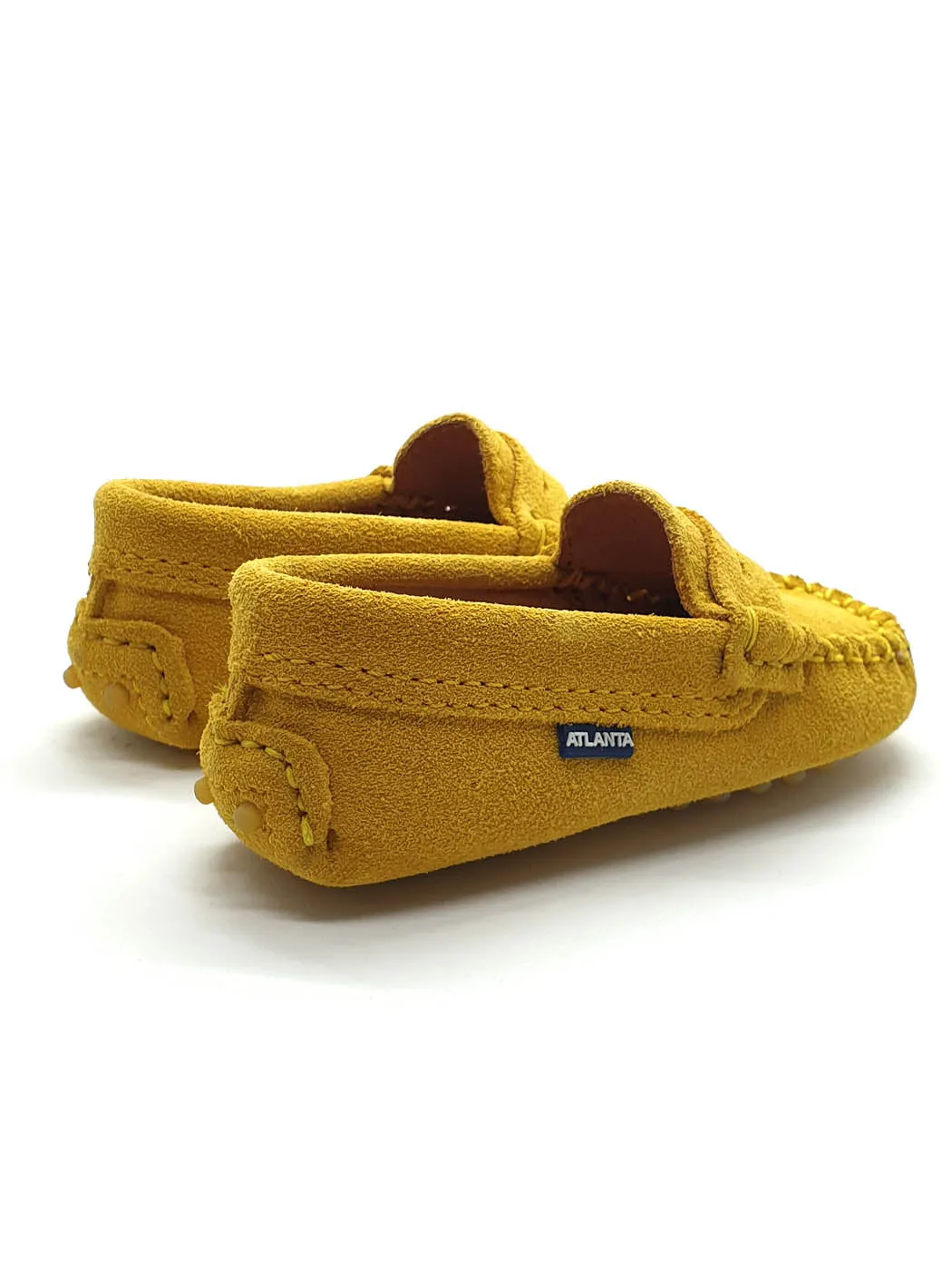 Atlanta Mocassin-Baby Shoes Moccasins Yellow-032B013