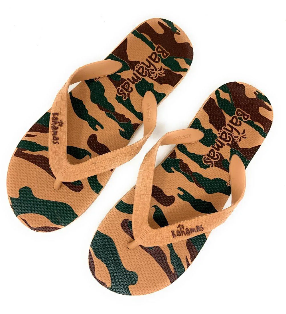 Bahamas Mens Flip Flops Premium Comfort Thong Soles Sandals Slippers Casual Beach