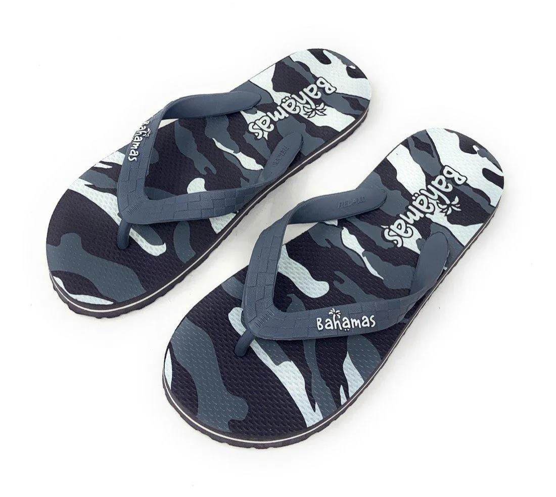 Bahamas Mens Flip Flops Premium Comfort Thong Soles Sandals Slippers Casual Beach