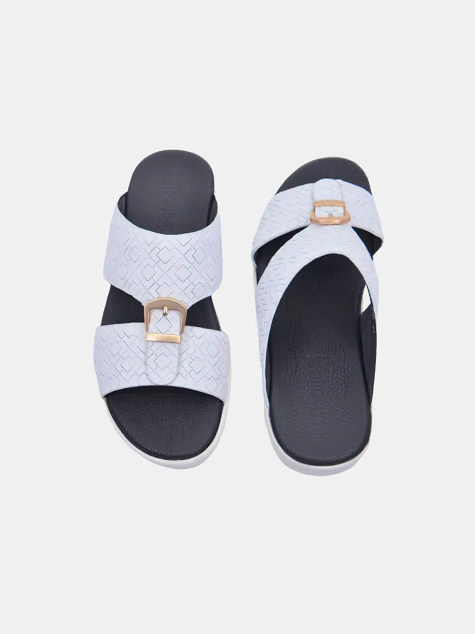 Barjeel Uno SP1-030 Men's Lattice Arabic Sandals