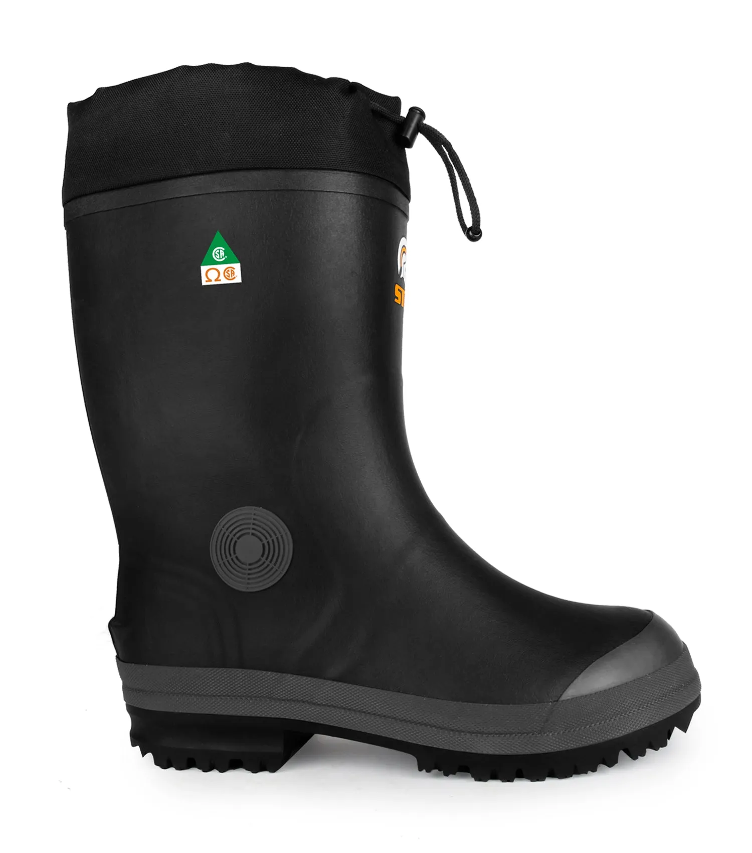 Beaufort CSA, Black | 14'' Natural Rubber Insulated Work Boots