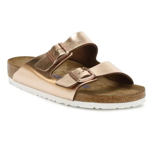 Birkenstock Arizona  Metallic Copper Soft 952091