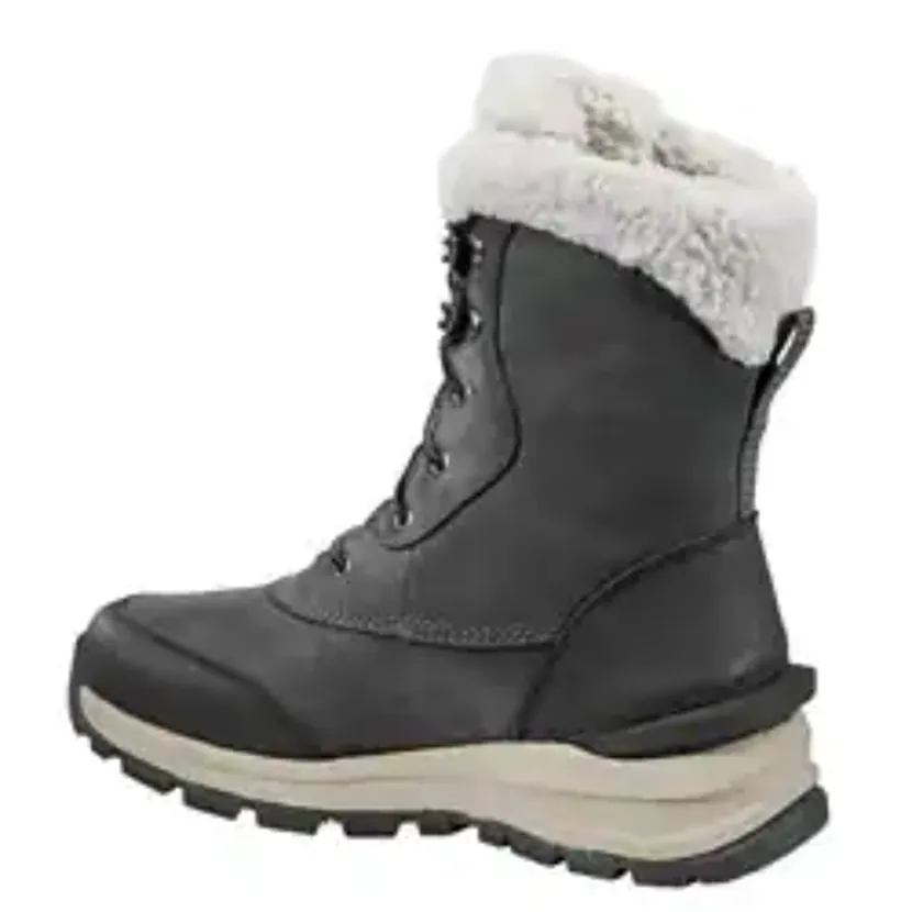 Carhartt Women's Pellston 8" WP Winter Work Boot - Charcoal - FH8029-W