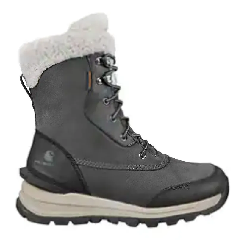 Carhartt Women's Pellston 8" WP Winter Work Boot - Charcoal - FH8029-W