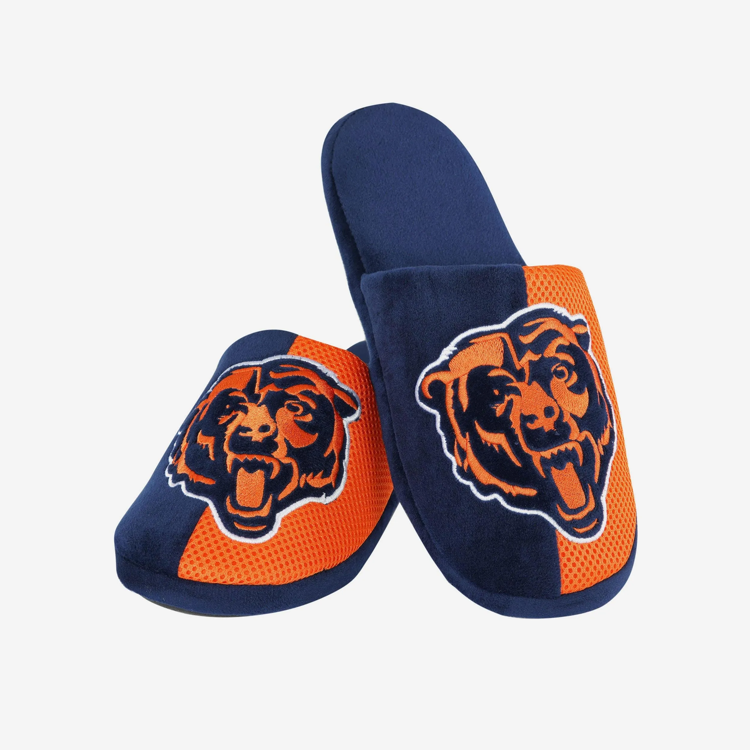 Chicago Bears Team Logo Staycation Slipper