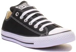 Converse All Star Low Trainer In Black For Women