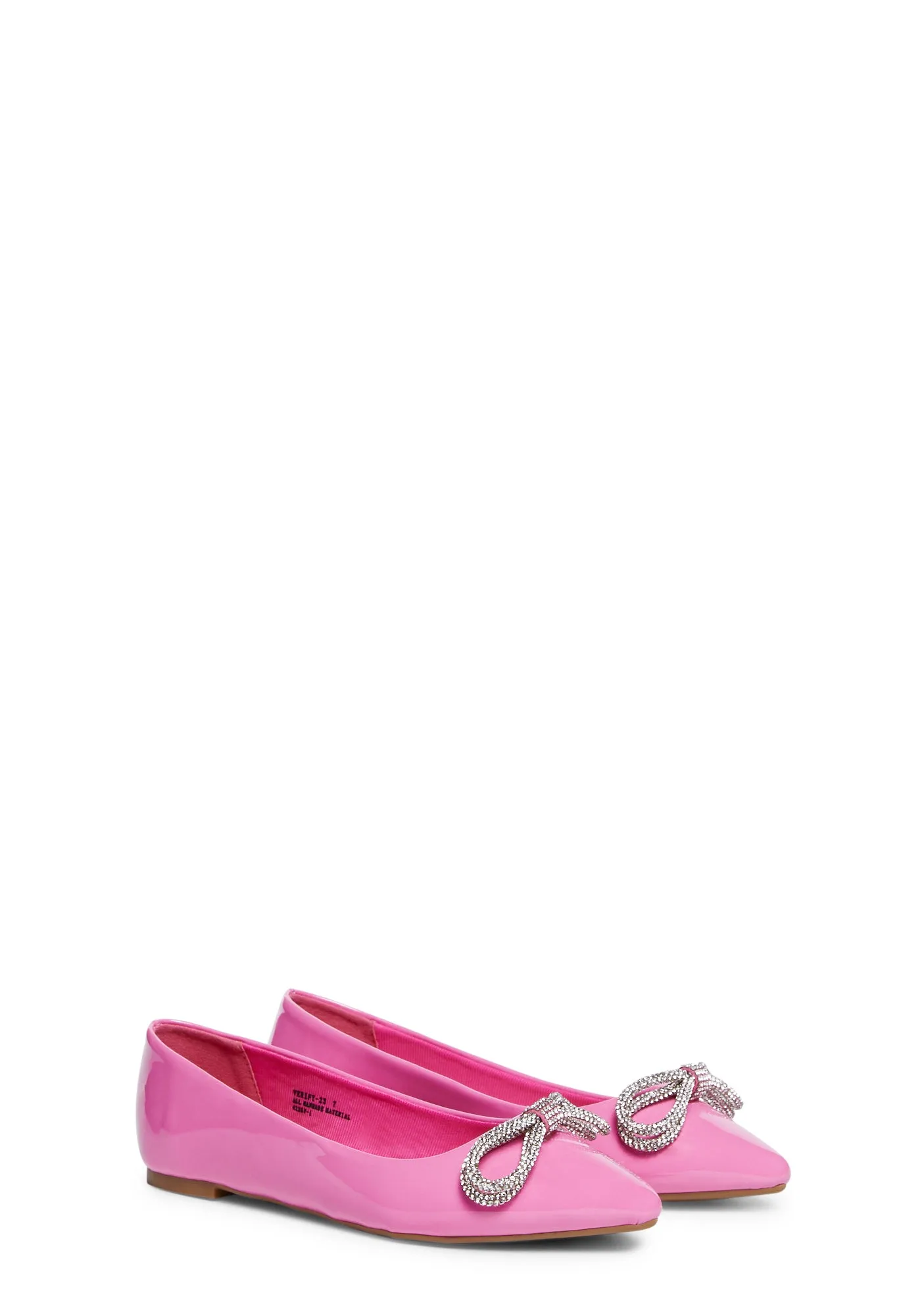 Demure Rendezvous Pointed Flats - Pink