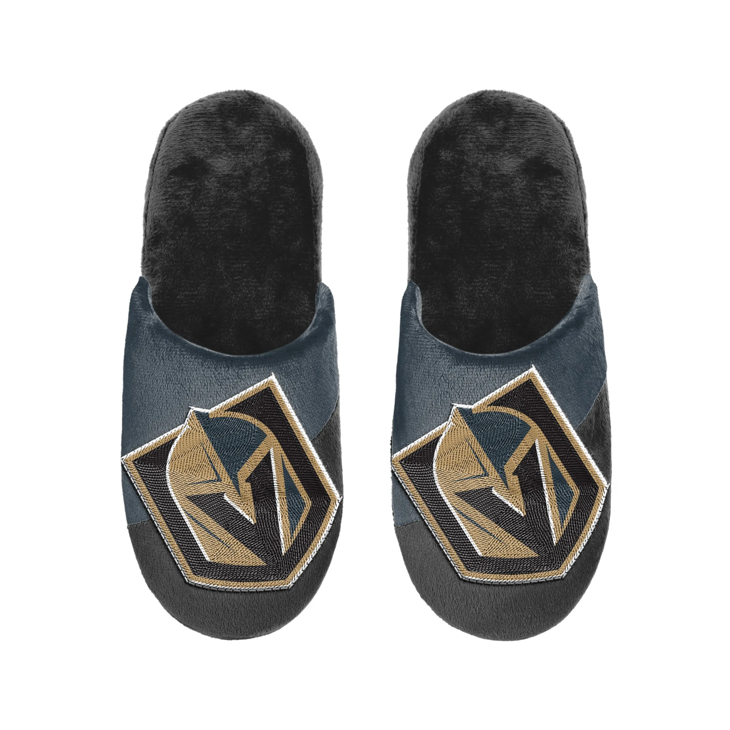 FOCO Men's NHL Vegas Golden Knights Big Logo Slipper