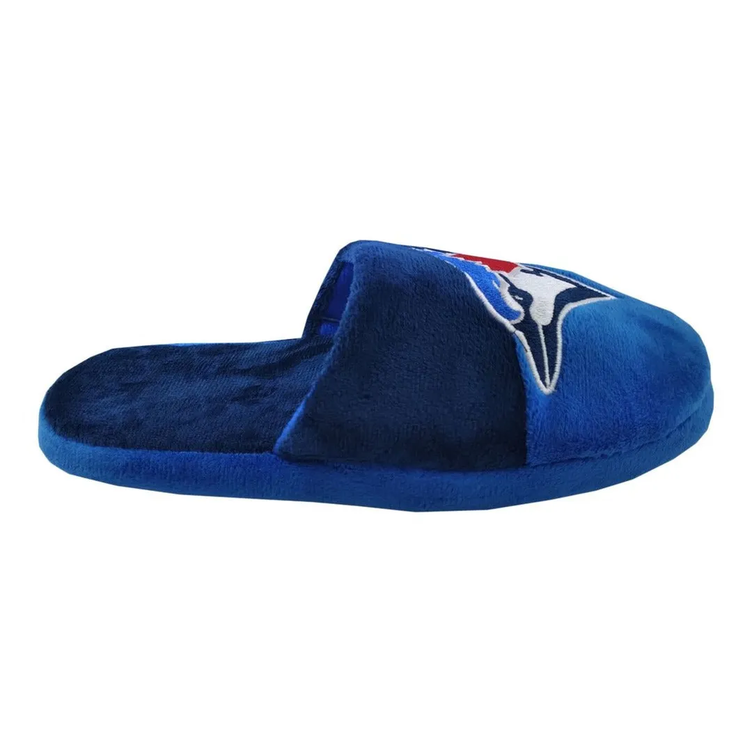 FOCO Youth MLB Toronto Blue Jays Big Logo Slipper