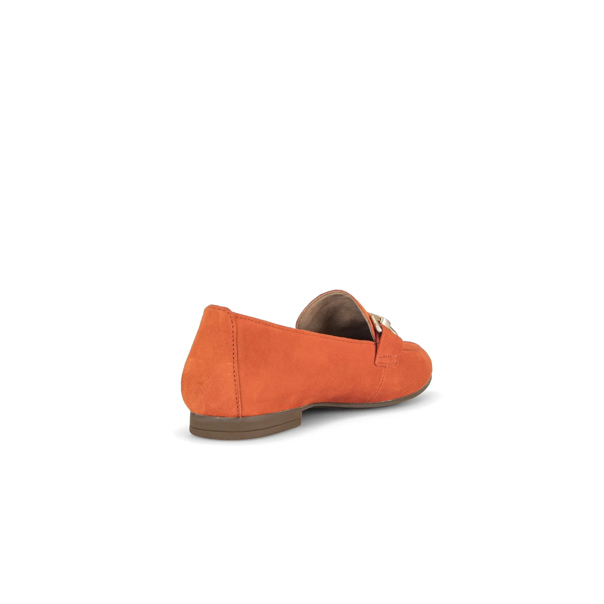 Gabor 45.211.13 Jangle Ladies Orange Suede Slip On Shoes