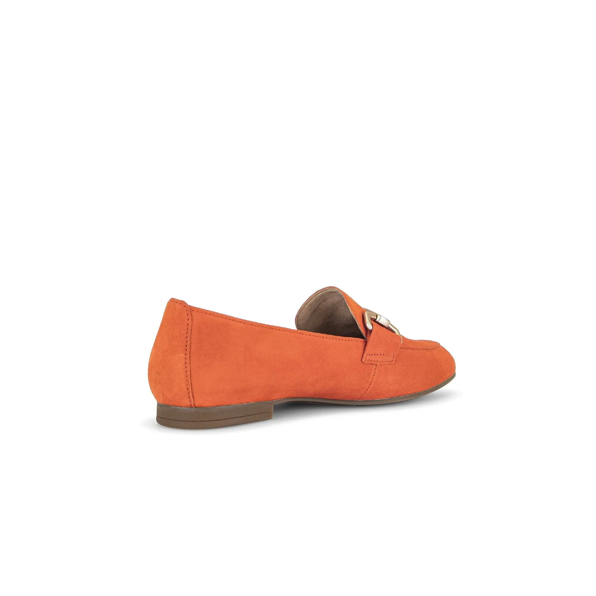 Gabor 45.211.13 Jangle Ladies Orange Suede Slip On Shoes