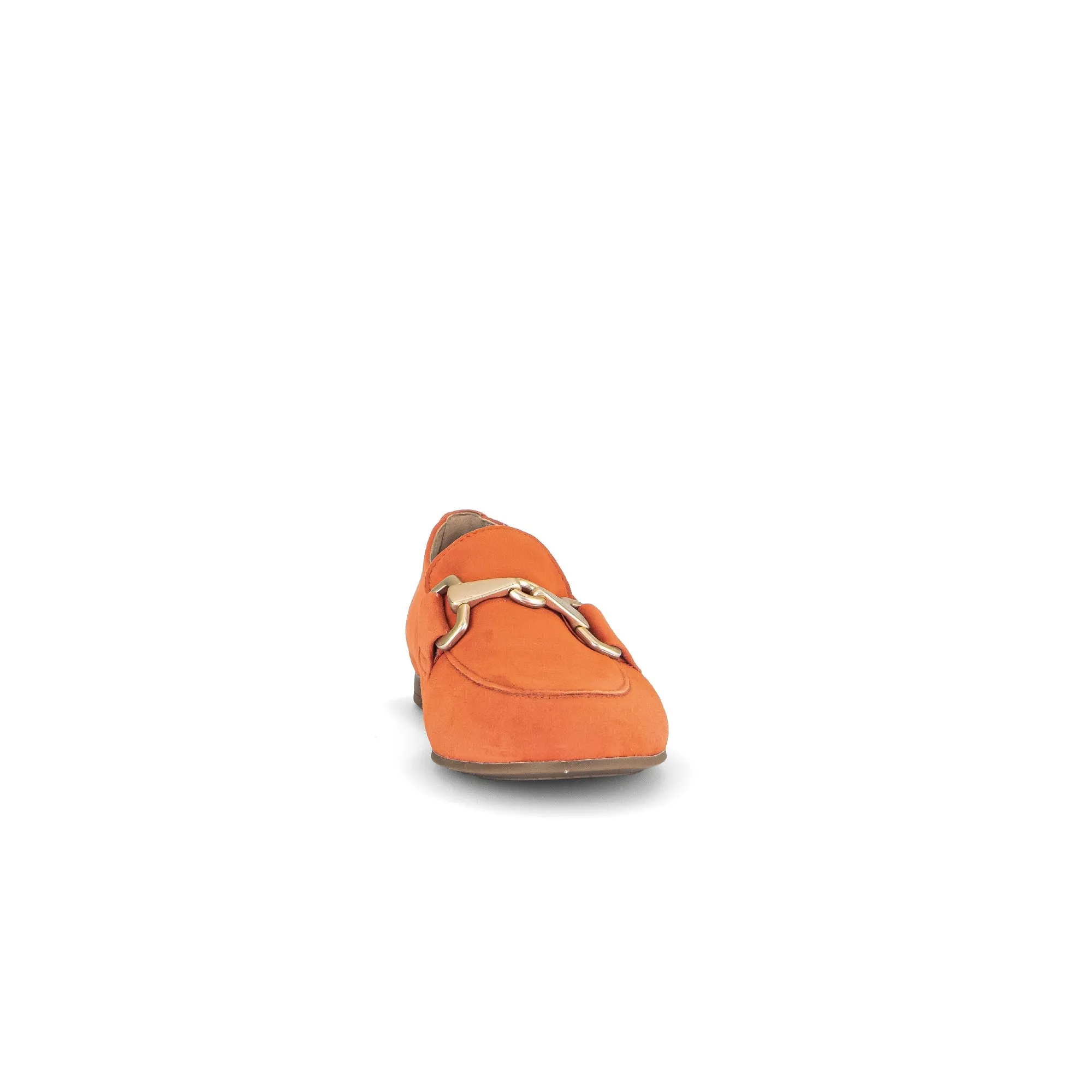 Gabor 45.211.13 Jangle Ladies Orange Suede Slip On Shoes