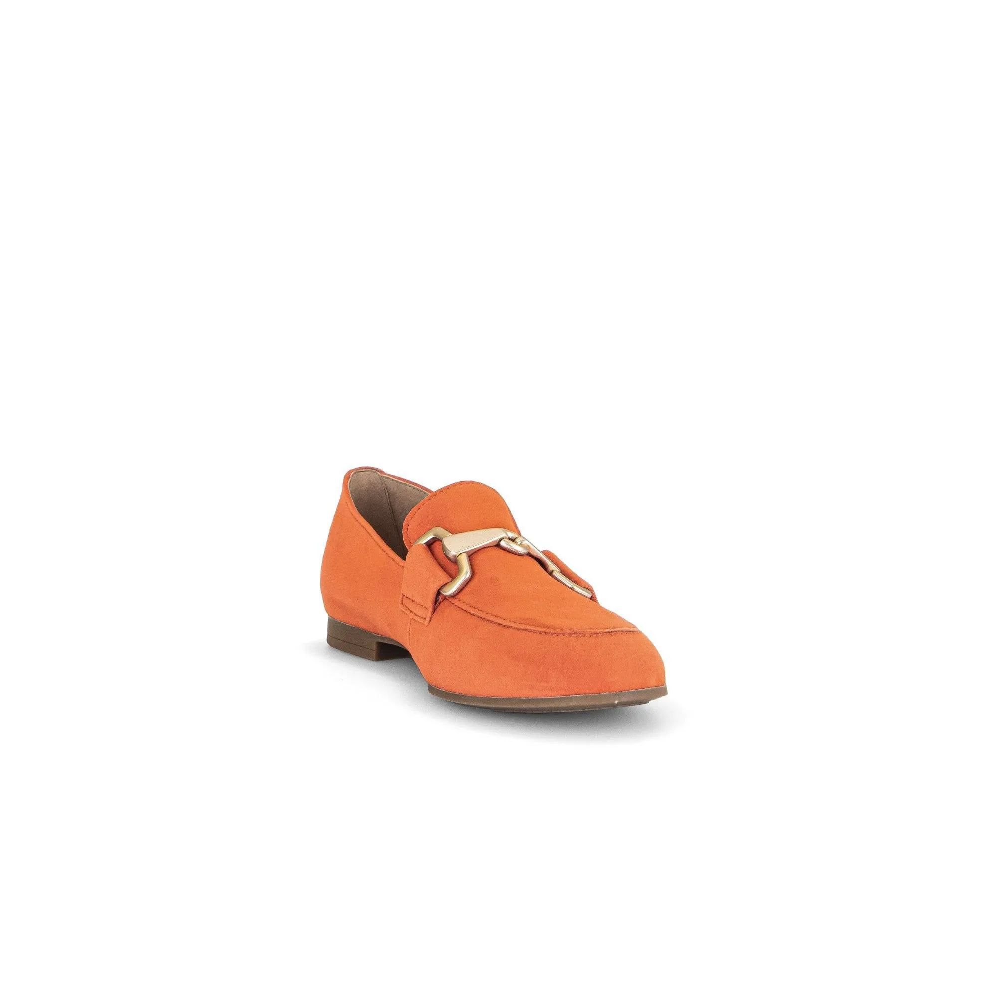 Gabor 45.211.13 Jangle Ladies Orange Suede Slip On Shoes