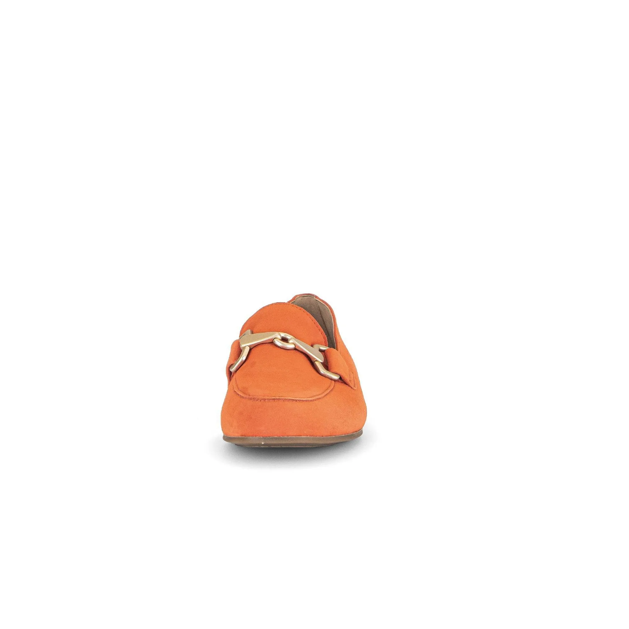 Gabor 45.211.13 Jangle Ladies Orange Suede Slip On Shoes