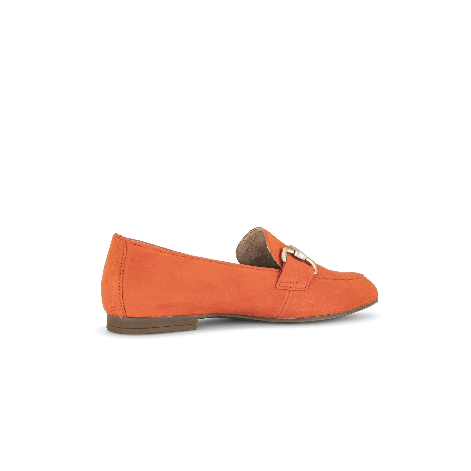 Gabor 45.211.13 Jangle Ladies Orange Suede Slip On Shoes