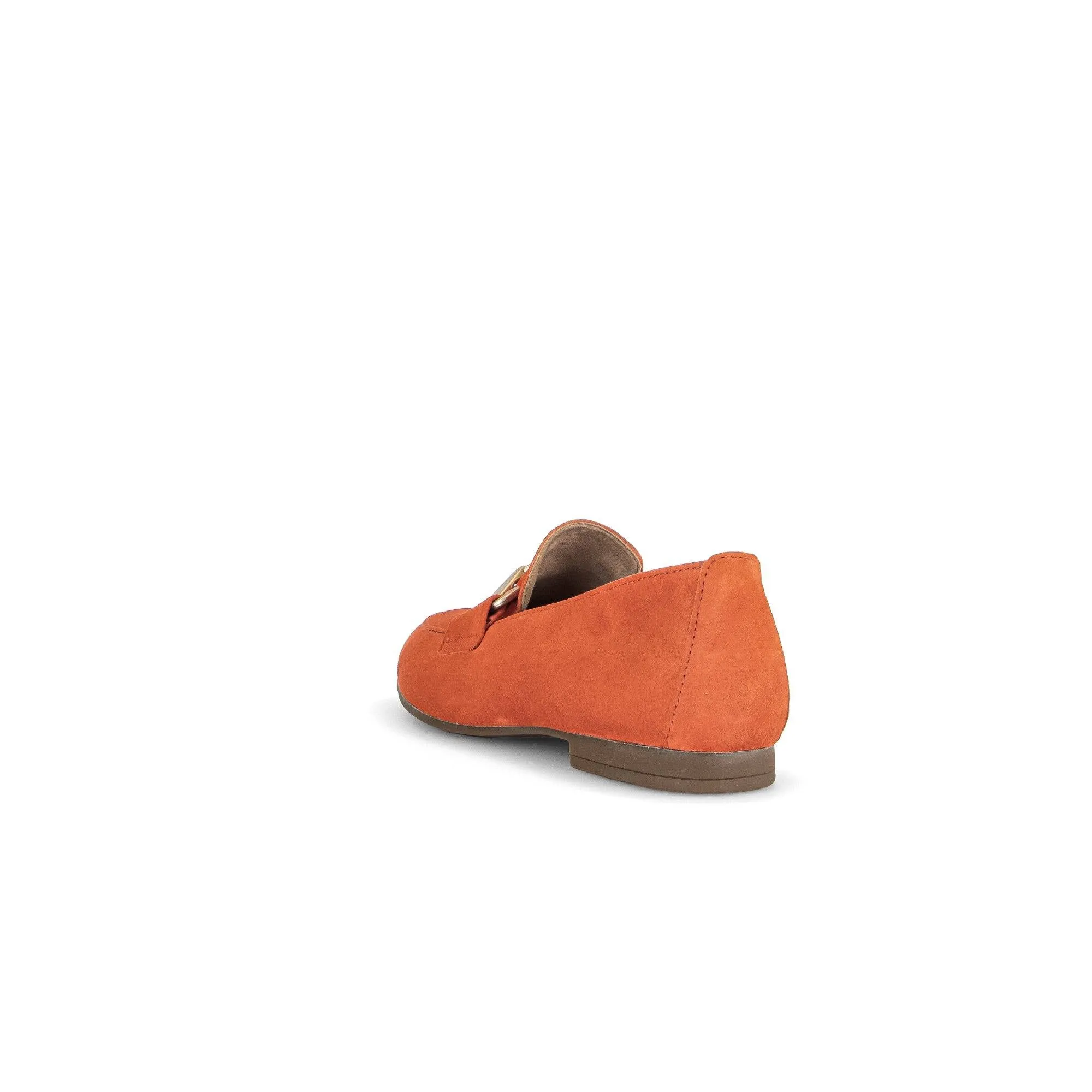 Gabor 45.211.13 Jangle Ladies Orange Suede Slip On Shoes