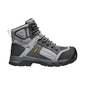 KEEN Utility Men's Davenport 6 Inch Insulated Waterproof Composite Toe Work Boot - Magnet/Steel Grey