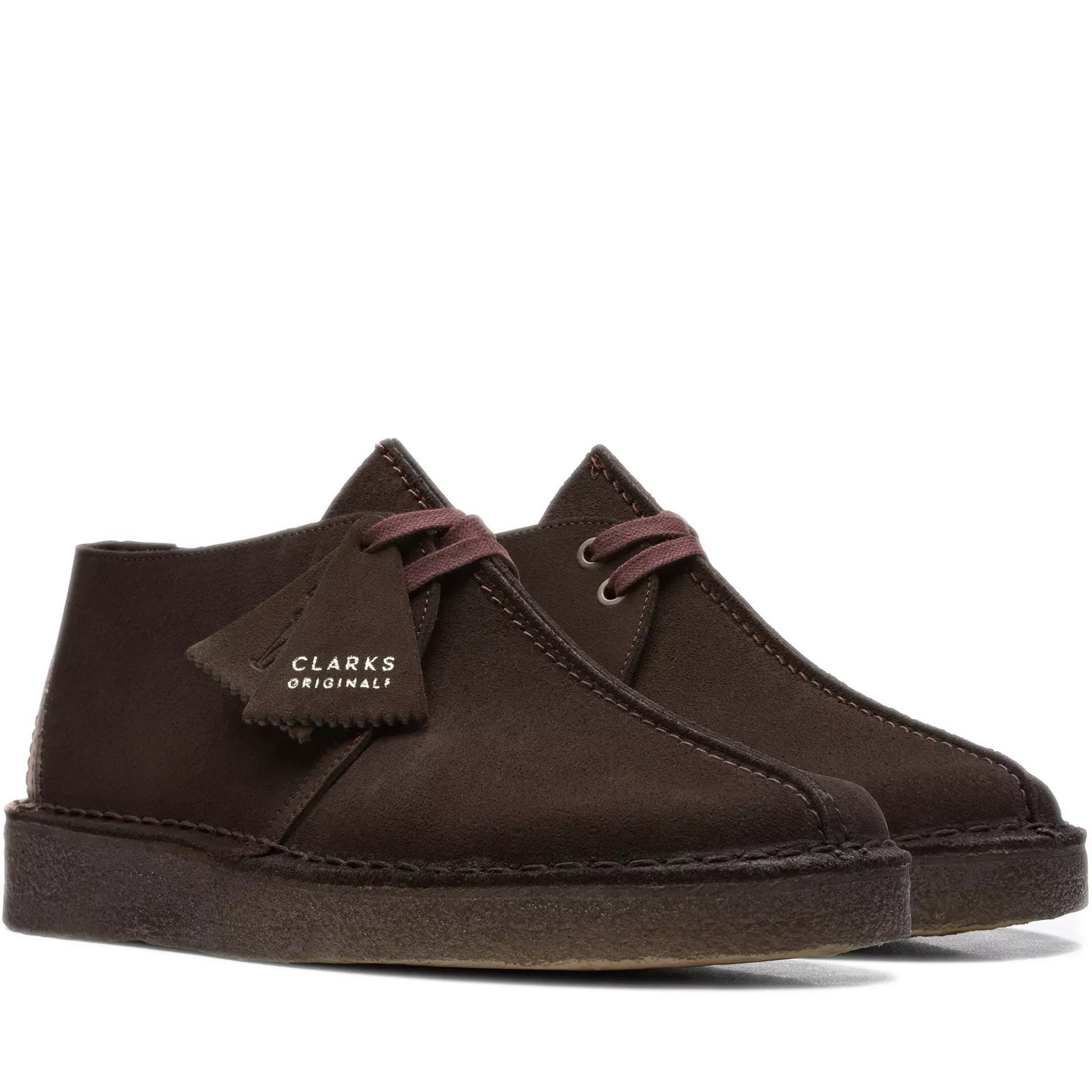 Men's Clarks Desert Trek - Dark Brown