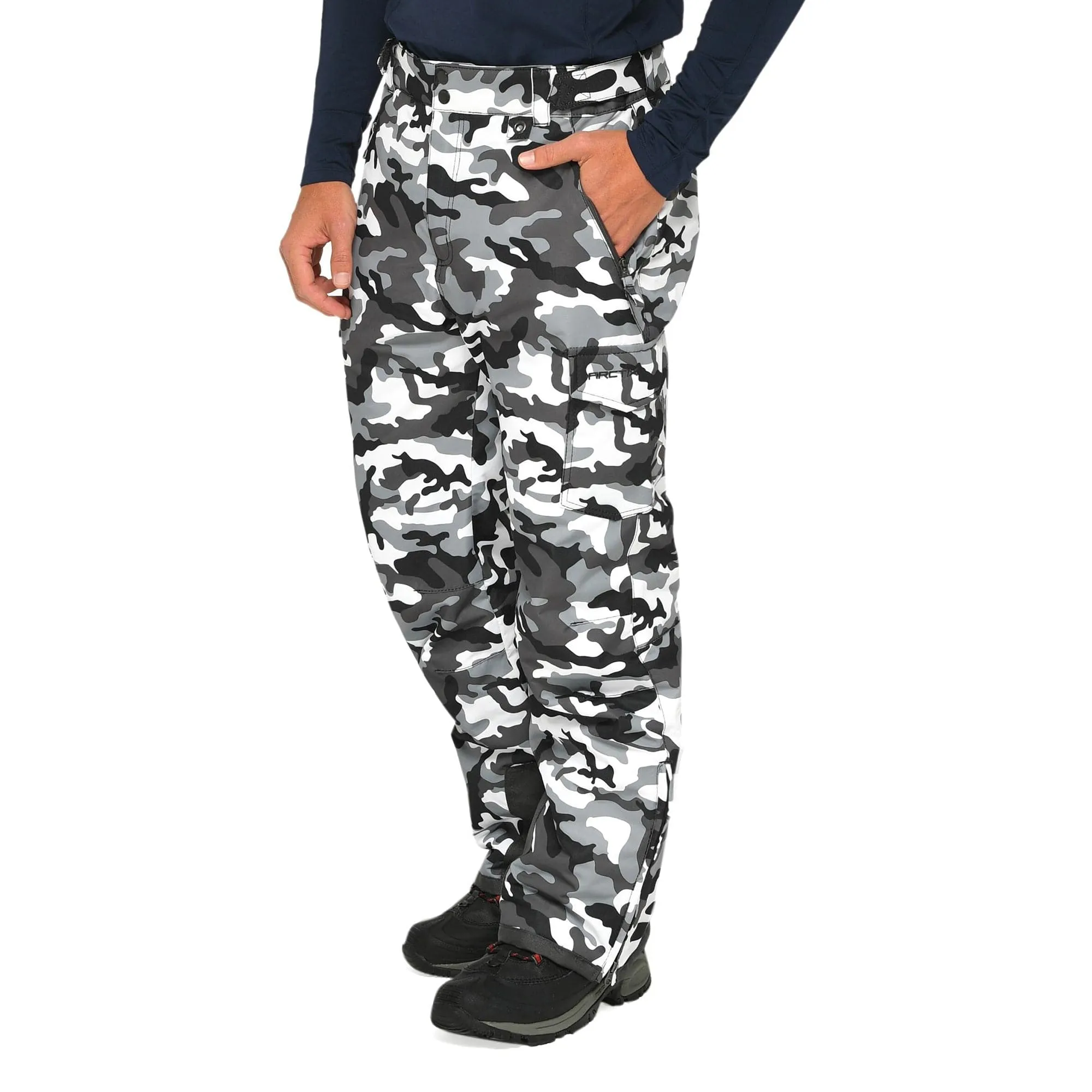 Men's Snowsports Insulated Cargo Camo Pants