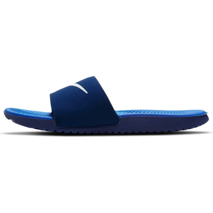 Nike Blue Void/Signal Blue/Platinum Kawa Children's Slide