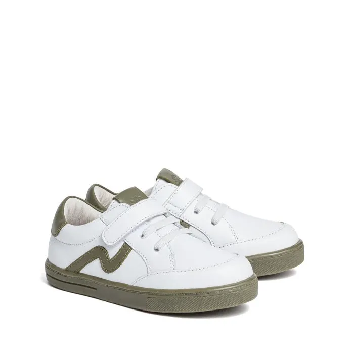 Pretty Brave XO Trainer White Khaki Sizes 29-33