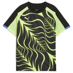 Puma Youth IndividualFINAL Graphic Jersey Black/Fizzy Apple