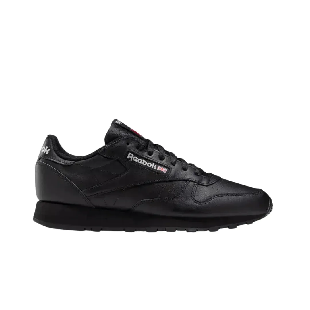 Reebok Classic Leather Black Lifestyle Sneaker