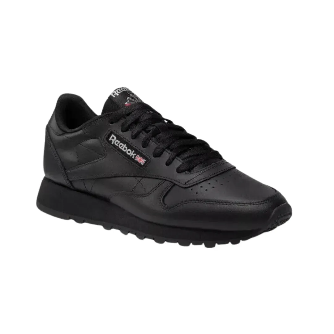 Reebok Classic Leather Black Lifestyle Sneaker