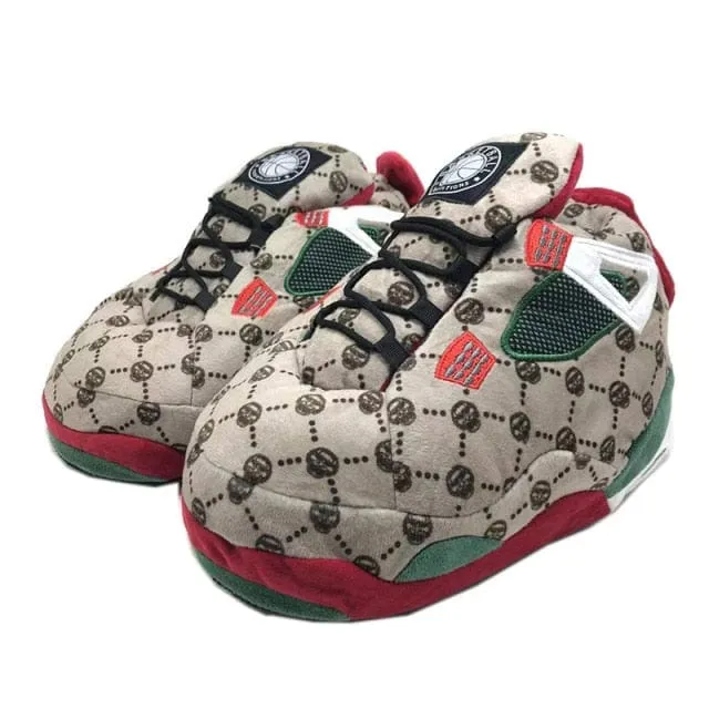 Retro Jordan Max Plush House Sneaker Slippers