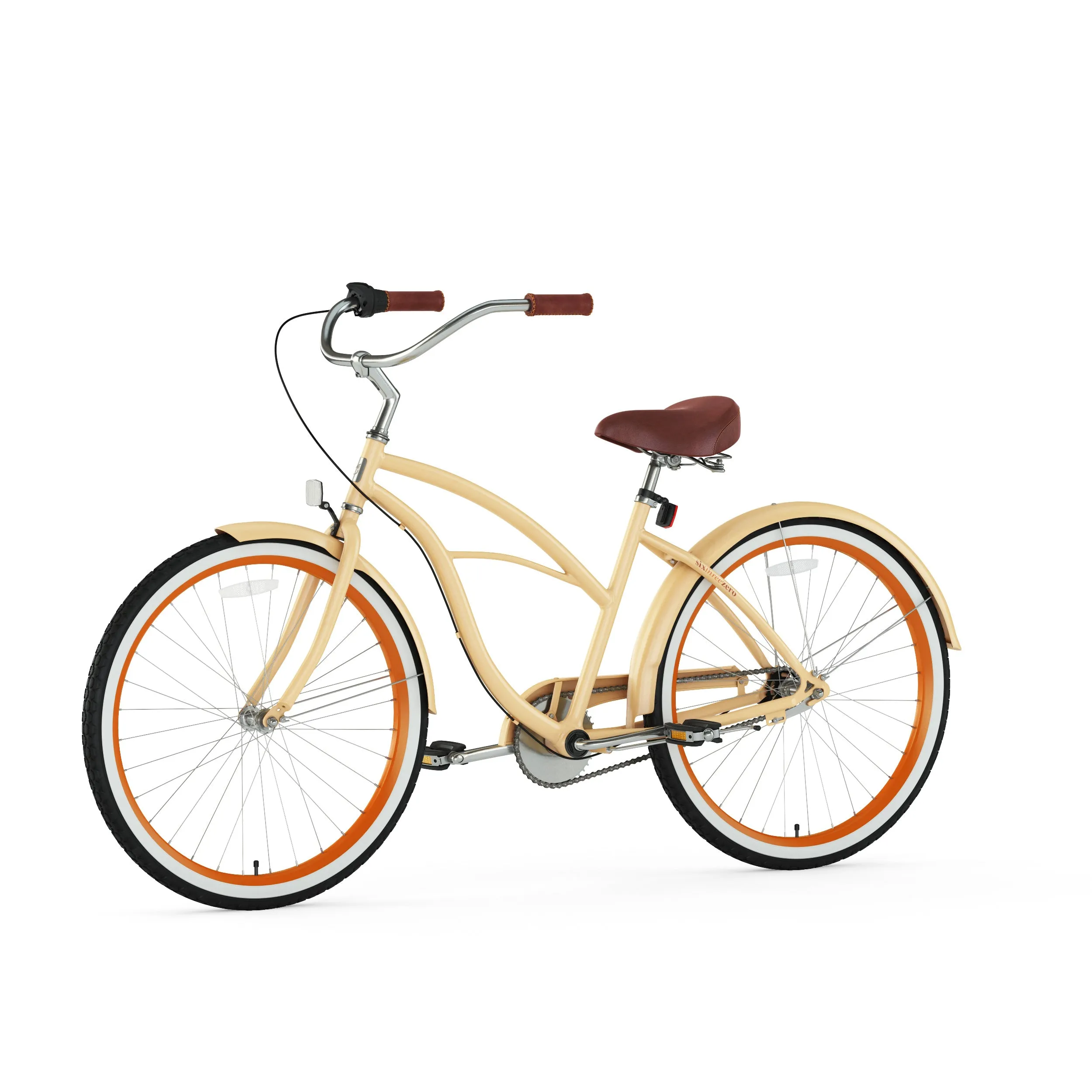 sixthreezero Scholar Woman 3 Speed 26" Beach Cruiser Bike