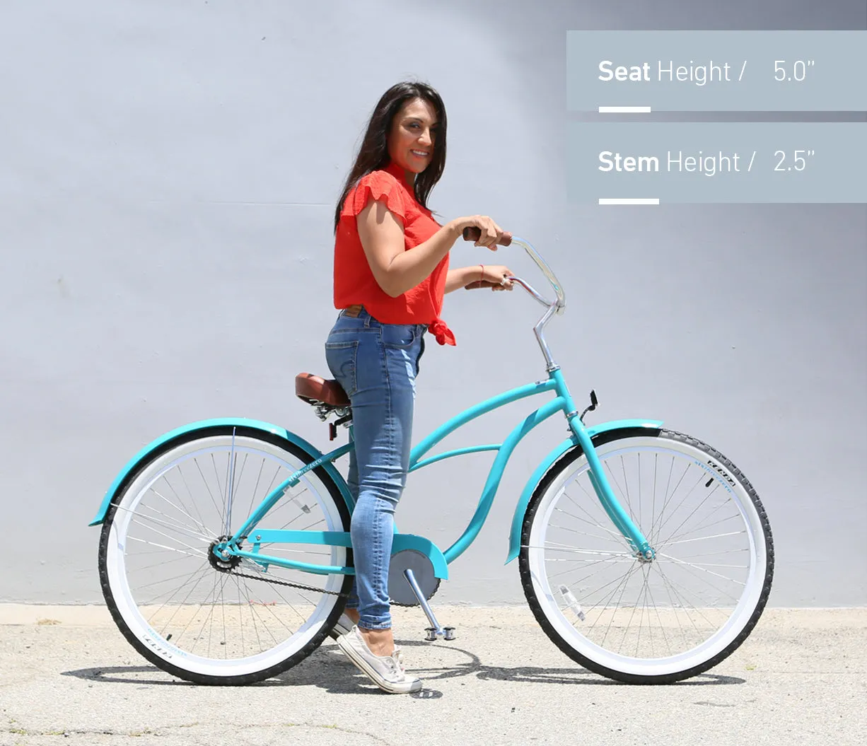 sixthreezero Scholar Woman 3 Speed 26" Beach Cruiser Bike