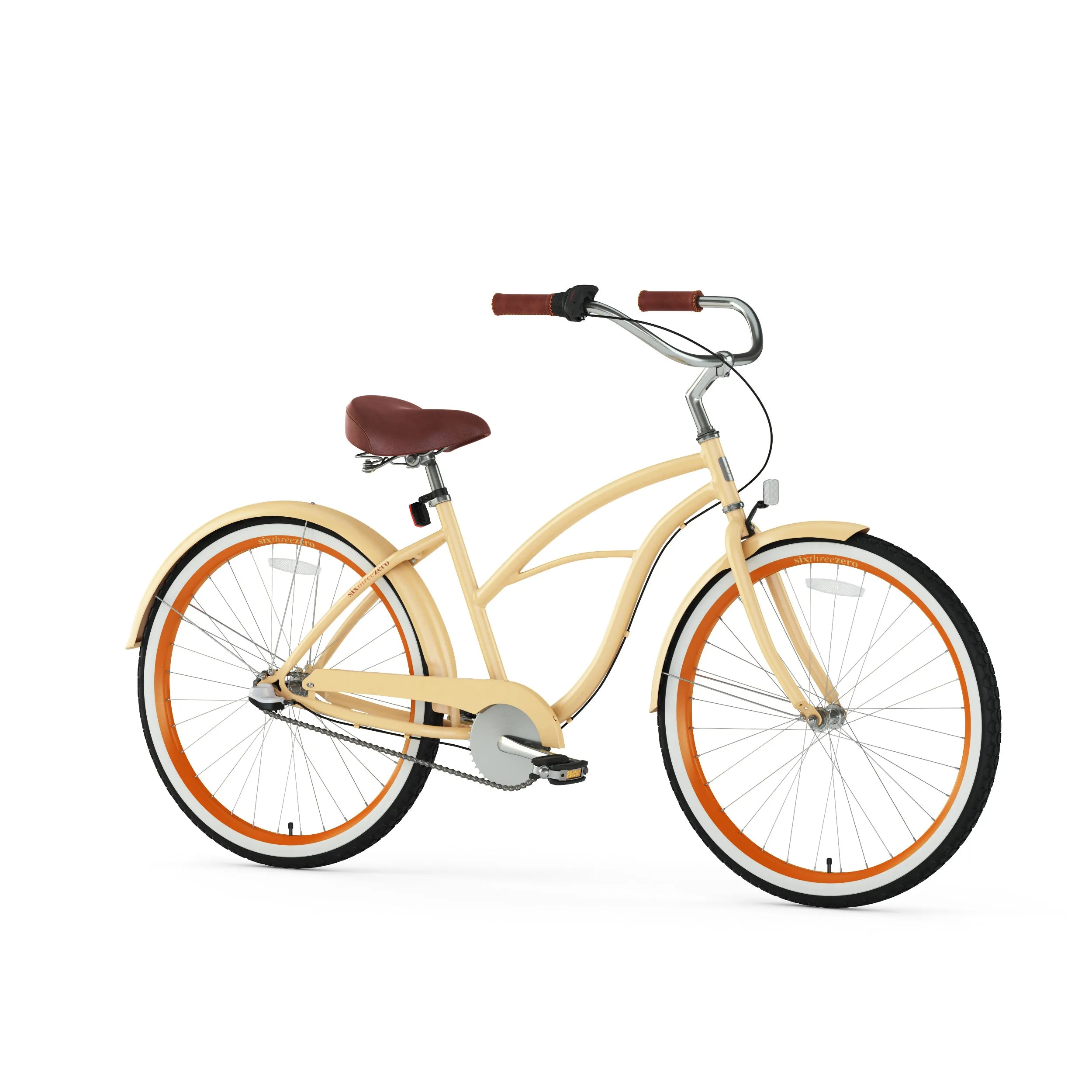 sixthreezero Scholar Woman 3 Speed 26" Beach Cruiser Bike