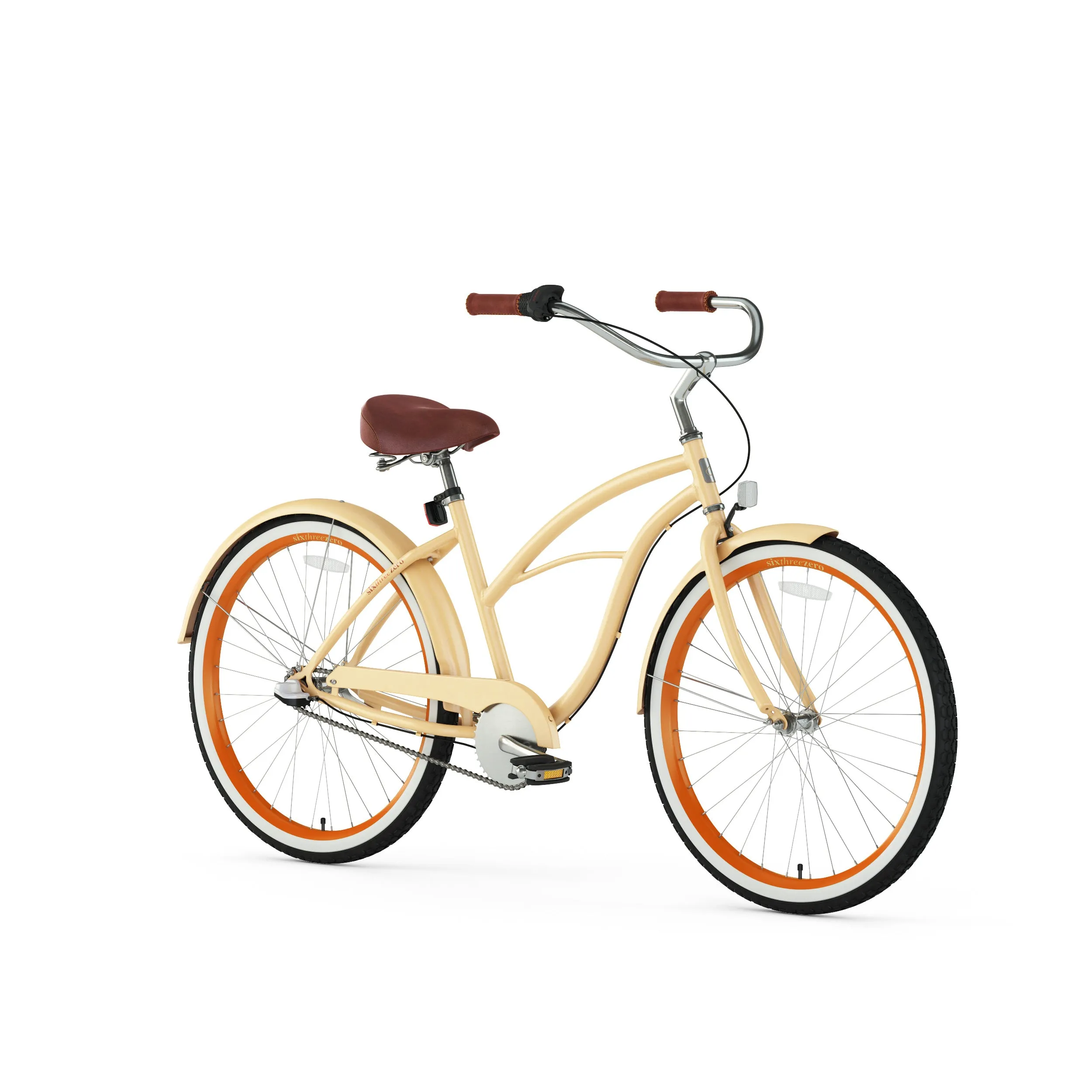 sixthreezero Scholar Woman 3 Speed 26" Beach Cruiser Bike