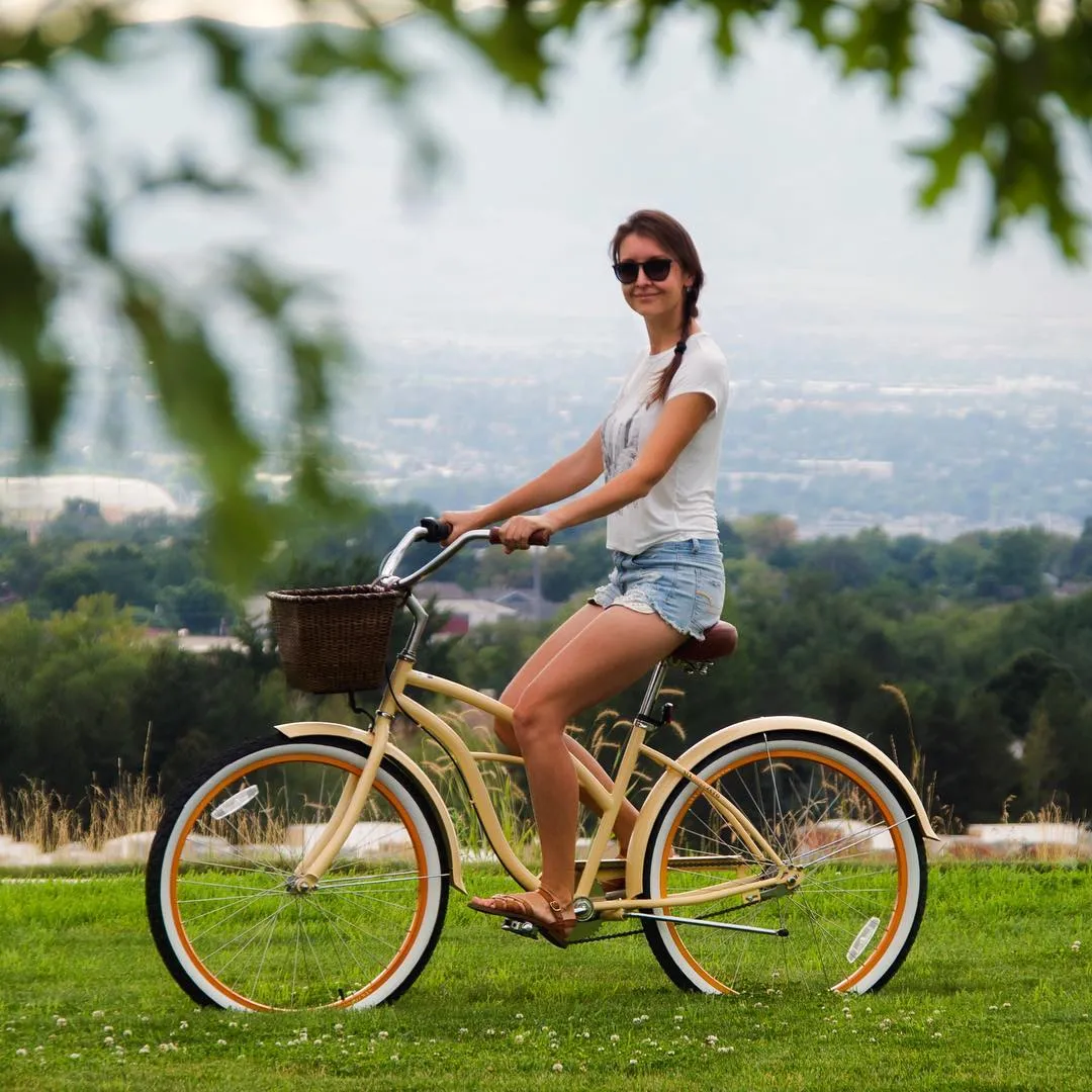 sixthreezero Scholar Woman 3 Speed 26" Beach Cruiser Bike