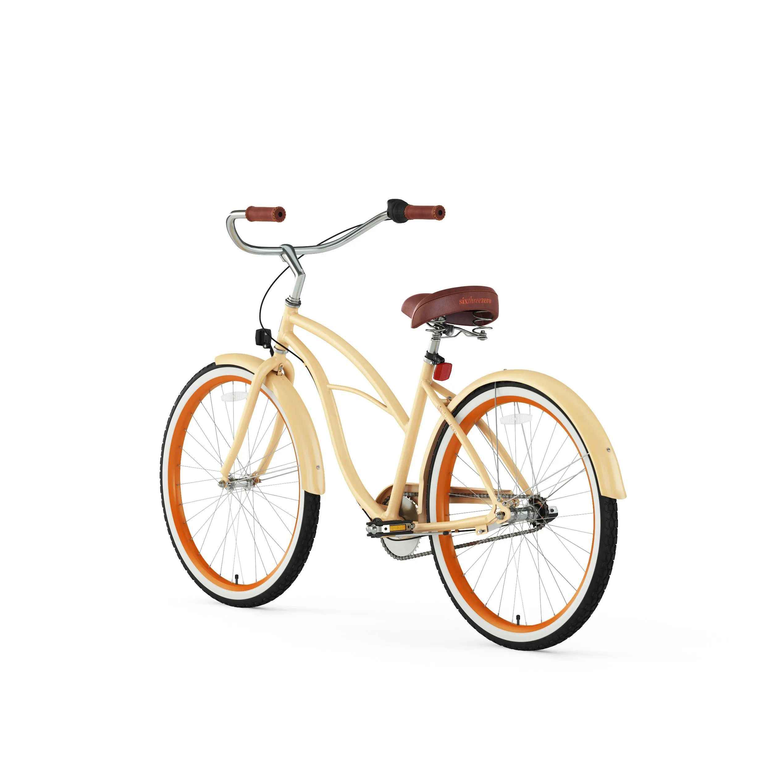 sixthreezero Scholar Woman 3 Speed 26" Beach Cruiser Bike