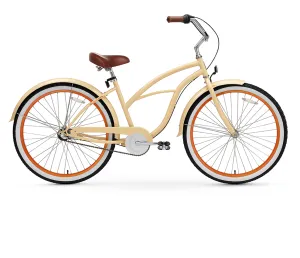 sixthreezero Scholar Woman 3 Speed 26" Beach Cruiser Bike