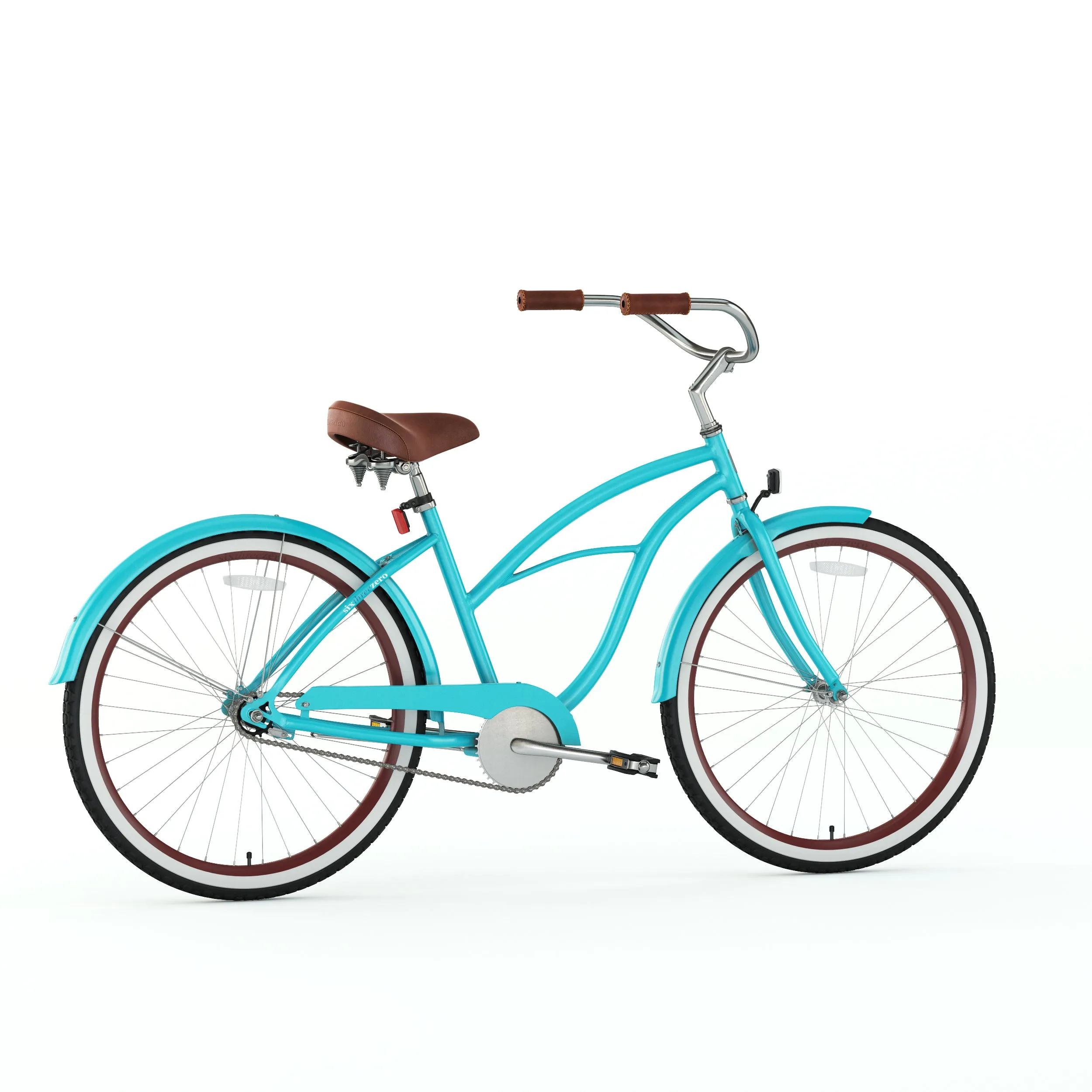 sixthreezero Teal Single Speed Women's Beach Cruiser Bike