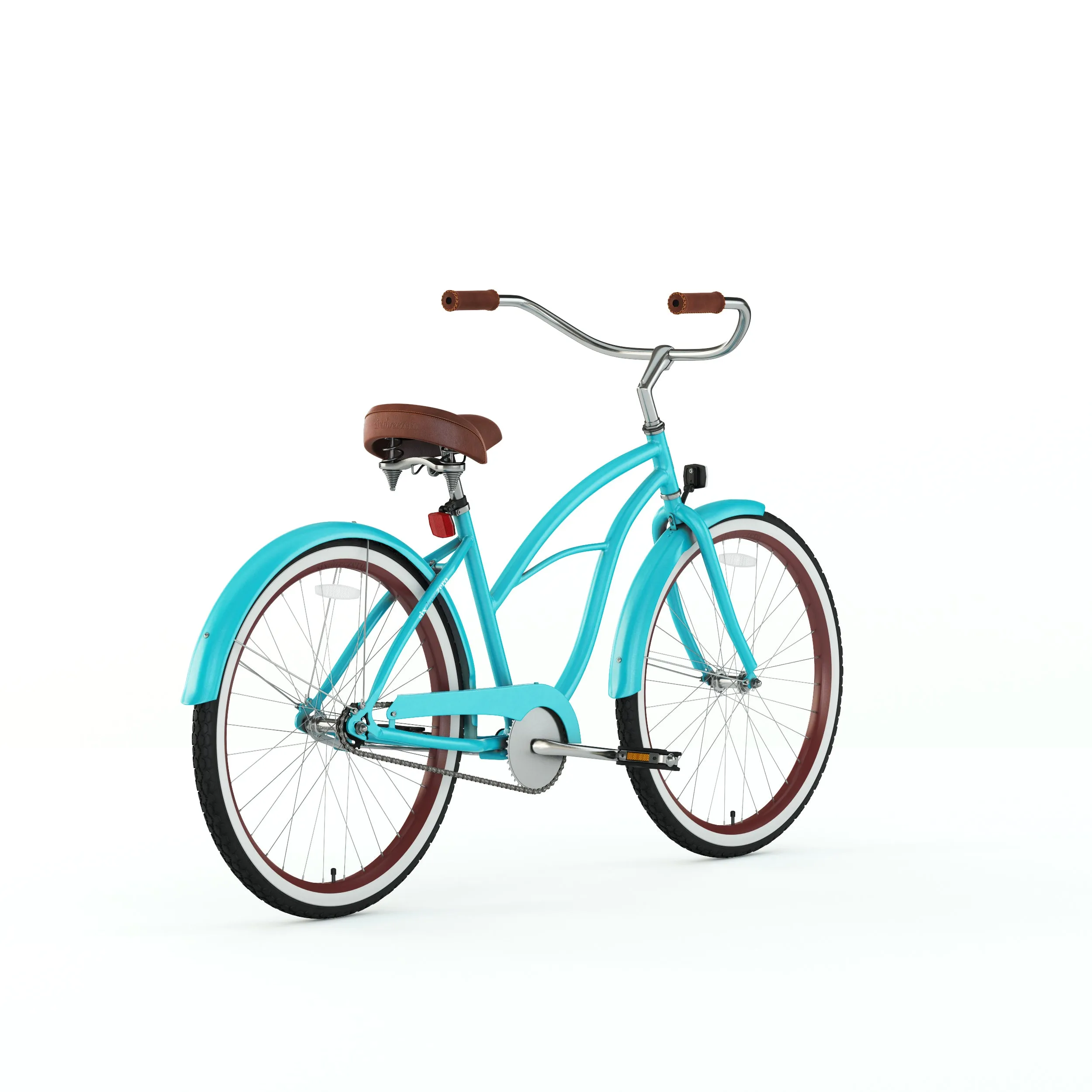 sixthreezero Teal Single Speed Women's Beach Cruiser Bike