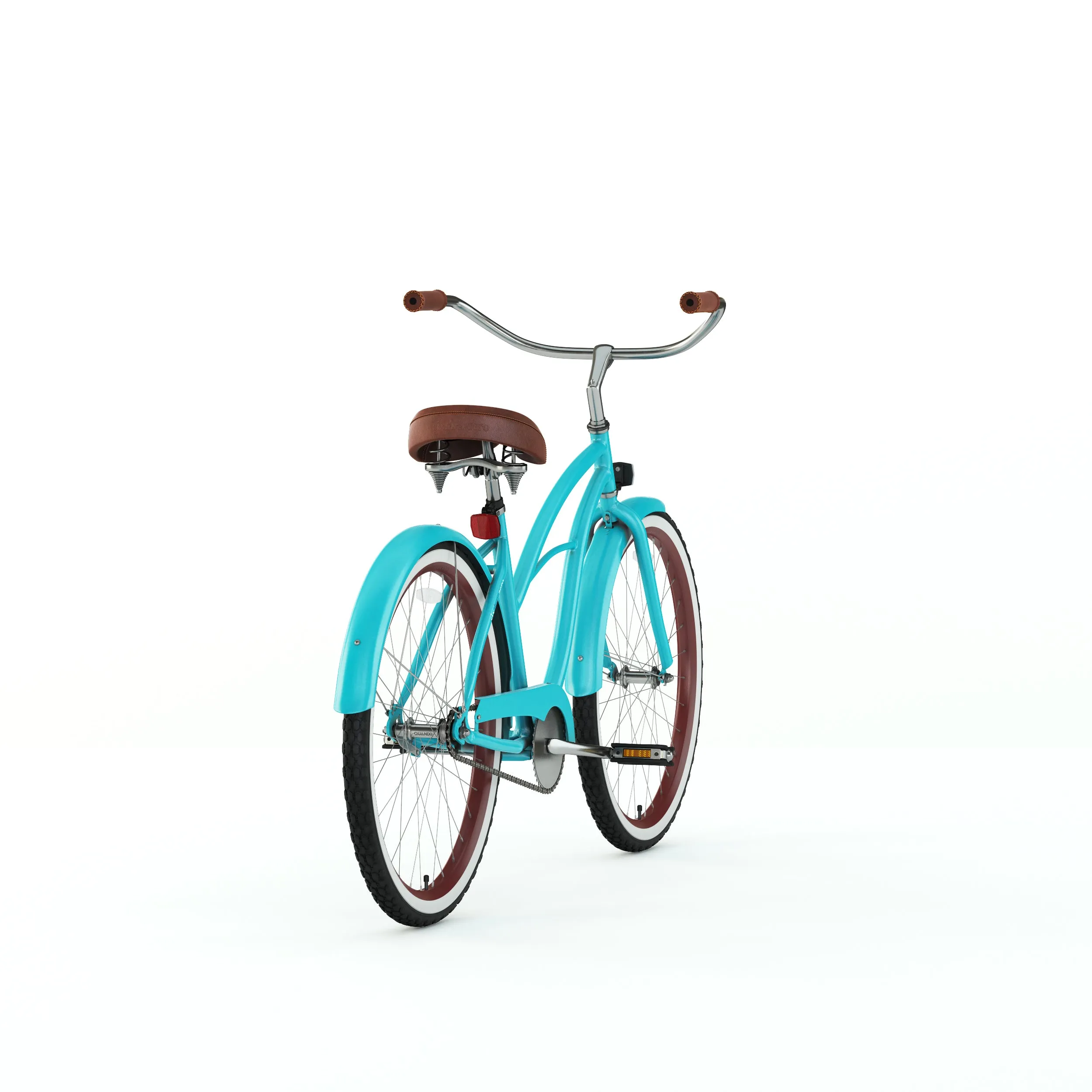 sixthreezero Teal Single Speed Women's Beach Cruiser Bike