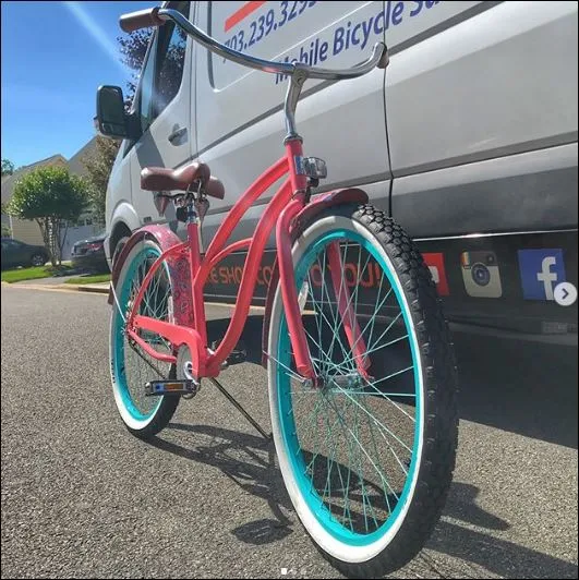 sixthreezero Teal Single Speed Women's Beach Cruiser Bike