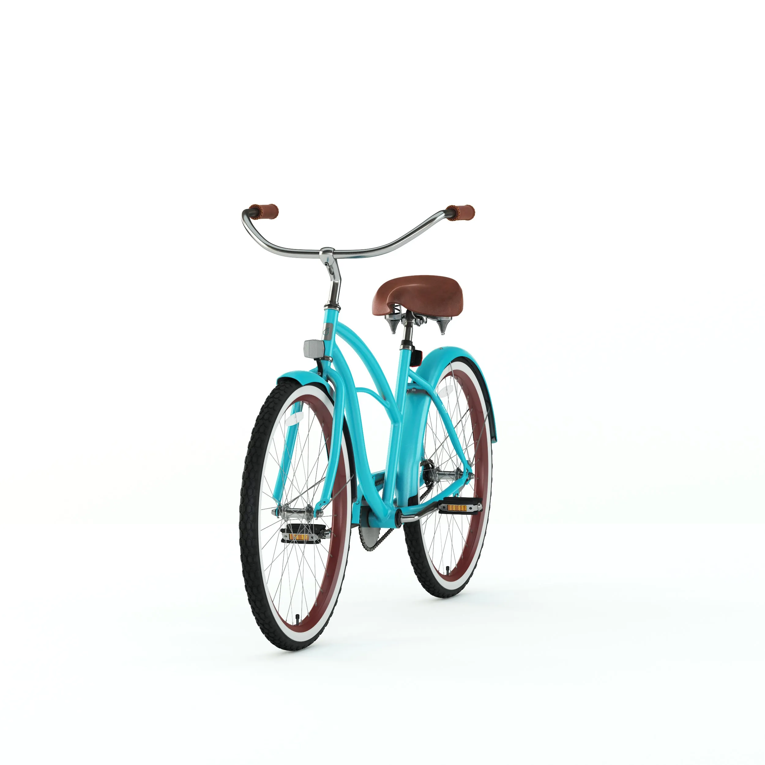 sixthreezero Teal Single Speed Women's Beach Cruiser Bike