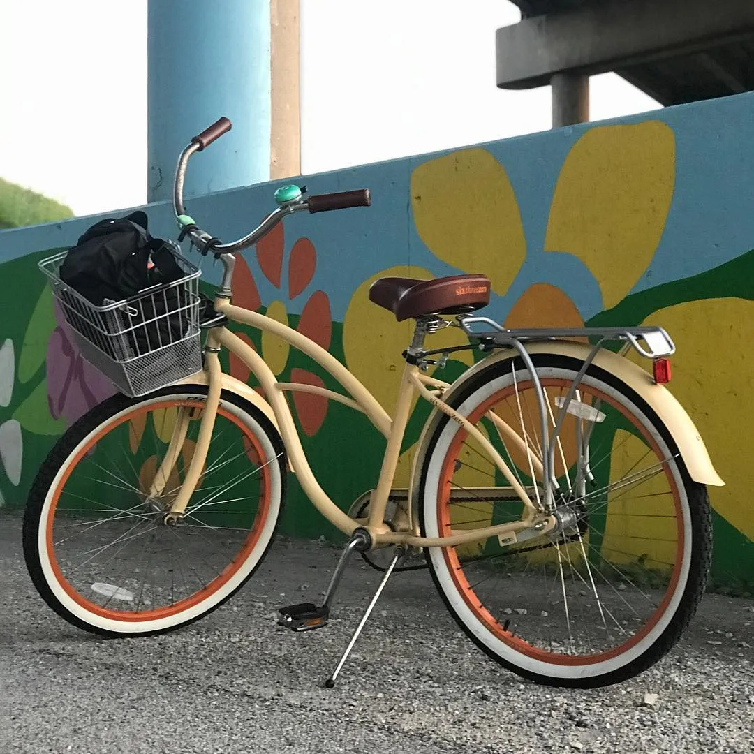 sixthreezero Teal Single Speed Women's Beach Cruiser Bike