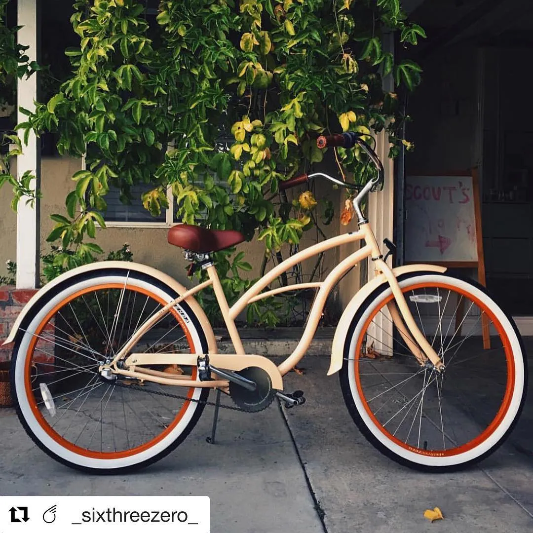 sixthreezero Teal Single Speed Women's Beach Cruiser Bike