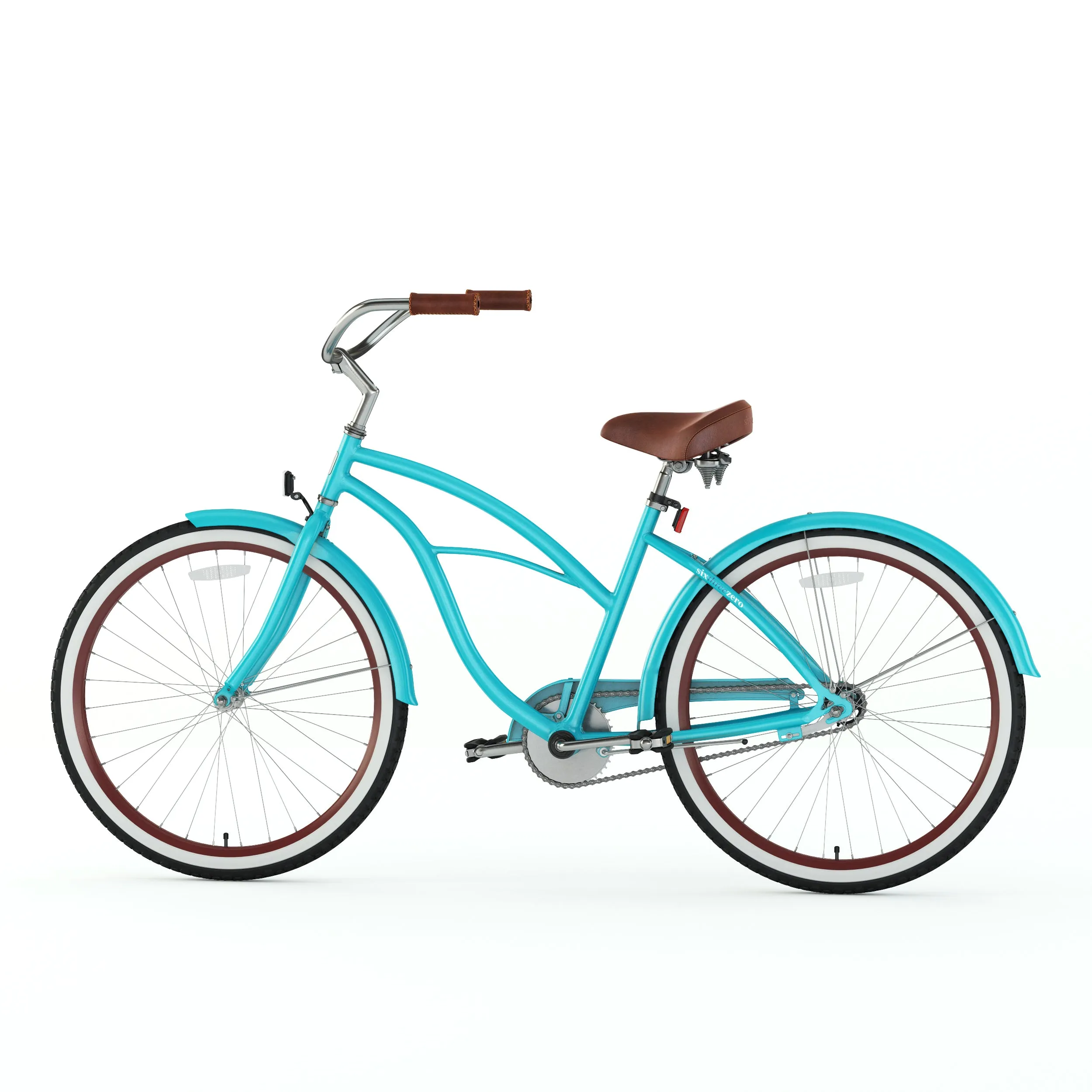 sixthreezero Teal Single Speed Women's Beach Cruiser Bike