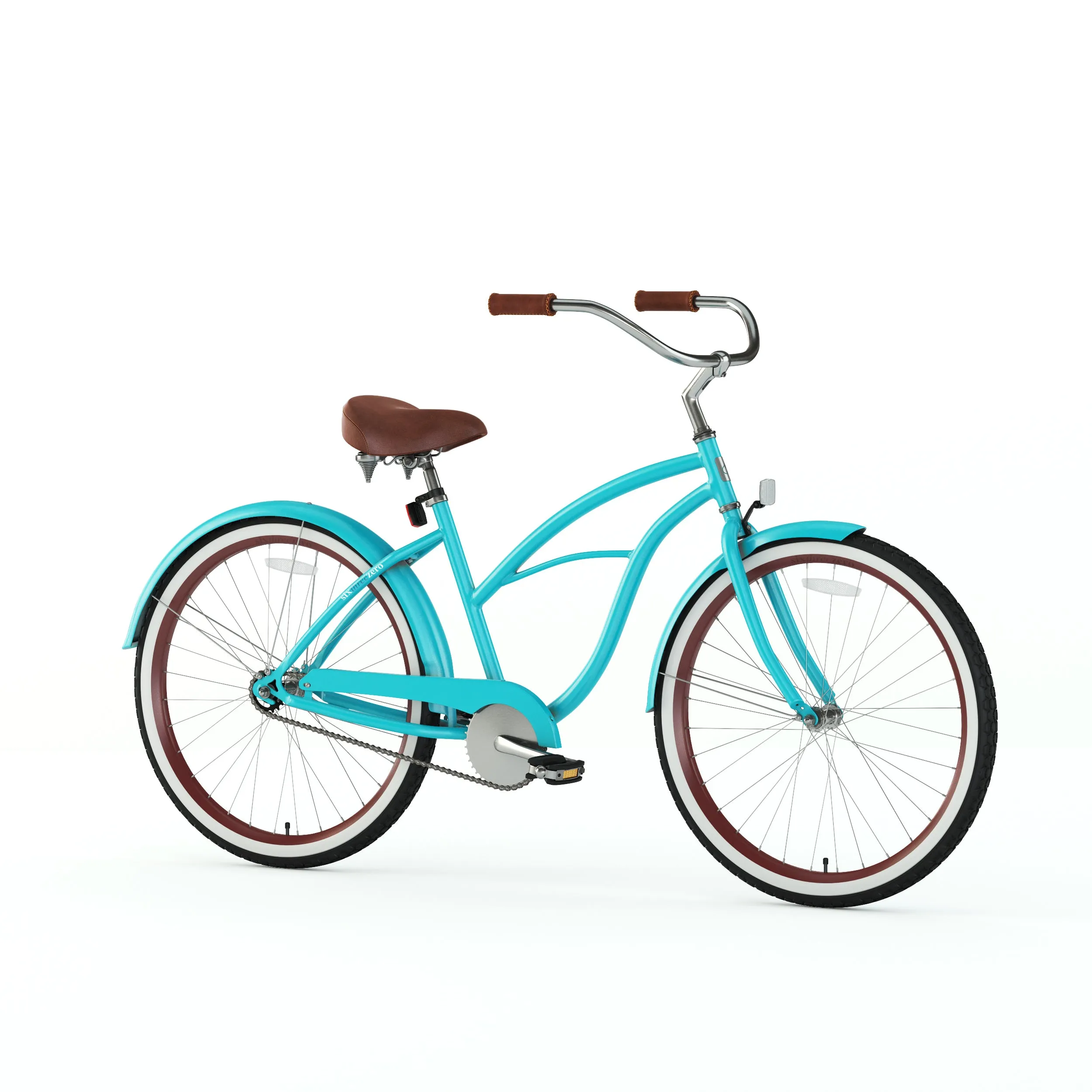 sixthreezero Teal Single Speed Women's Beach Cruiser Bike