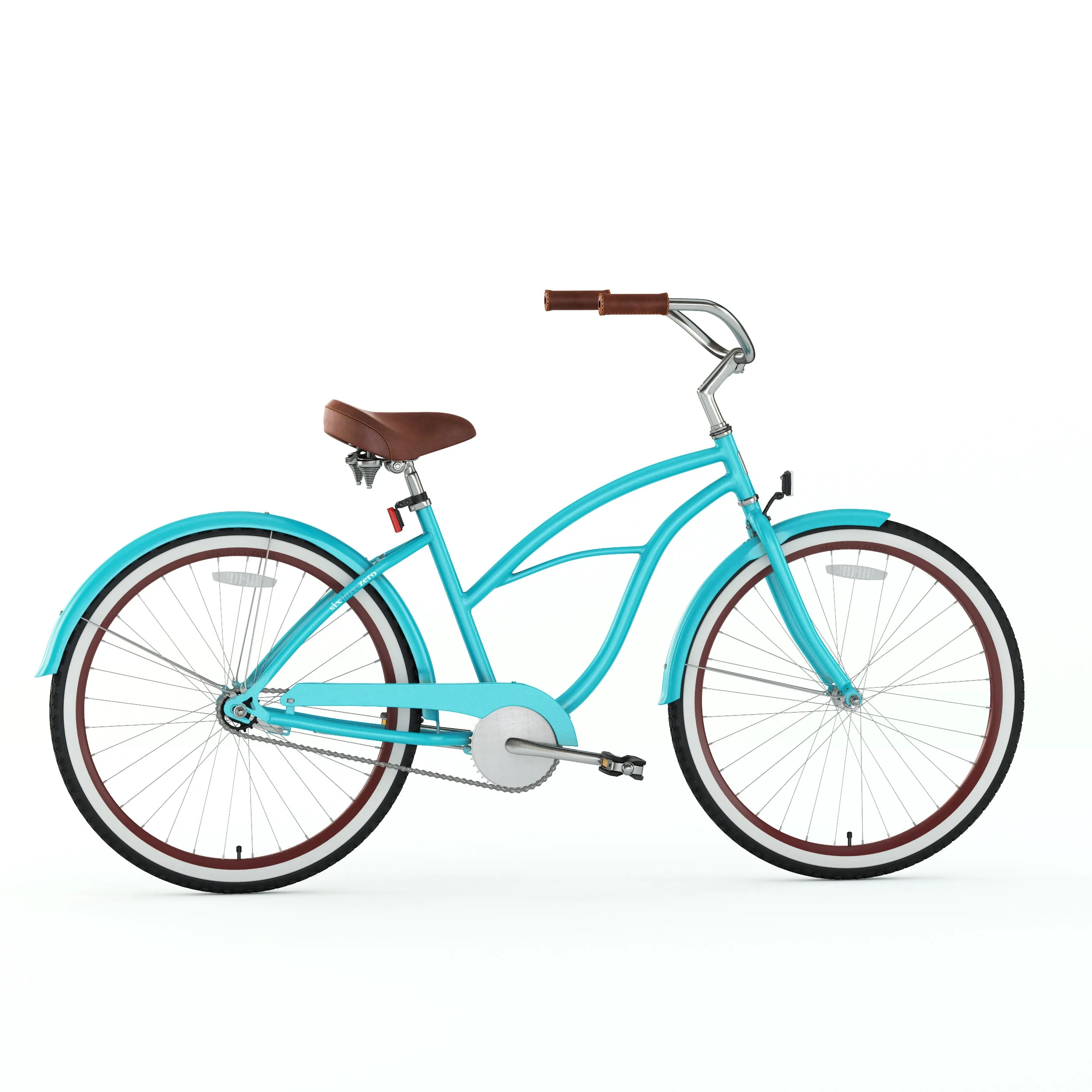 sixthreezero Teal Single Speed Women's Beach Cruiser Bike