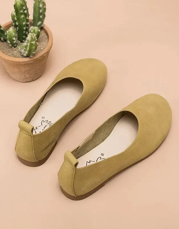 Soft Leather Flats for Women