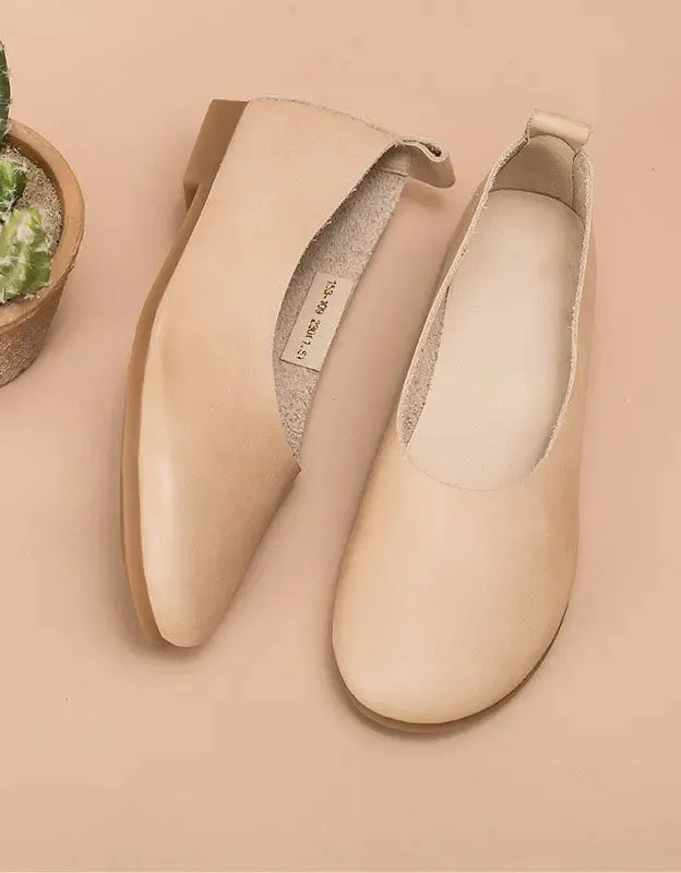 Soft Leather Flats for Women