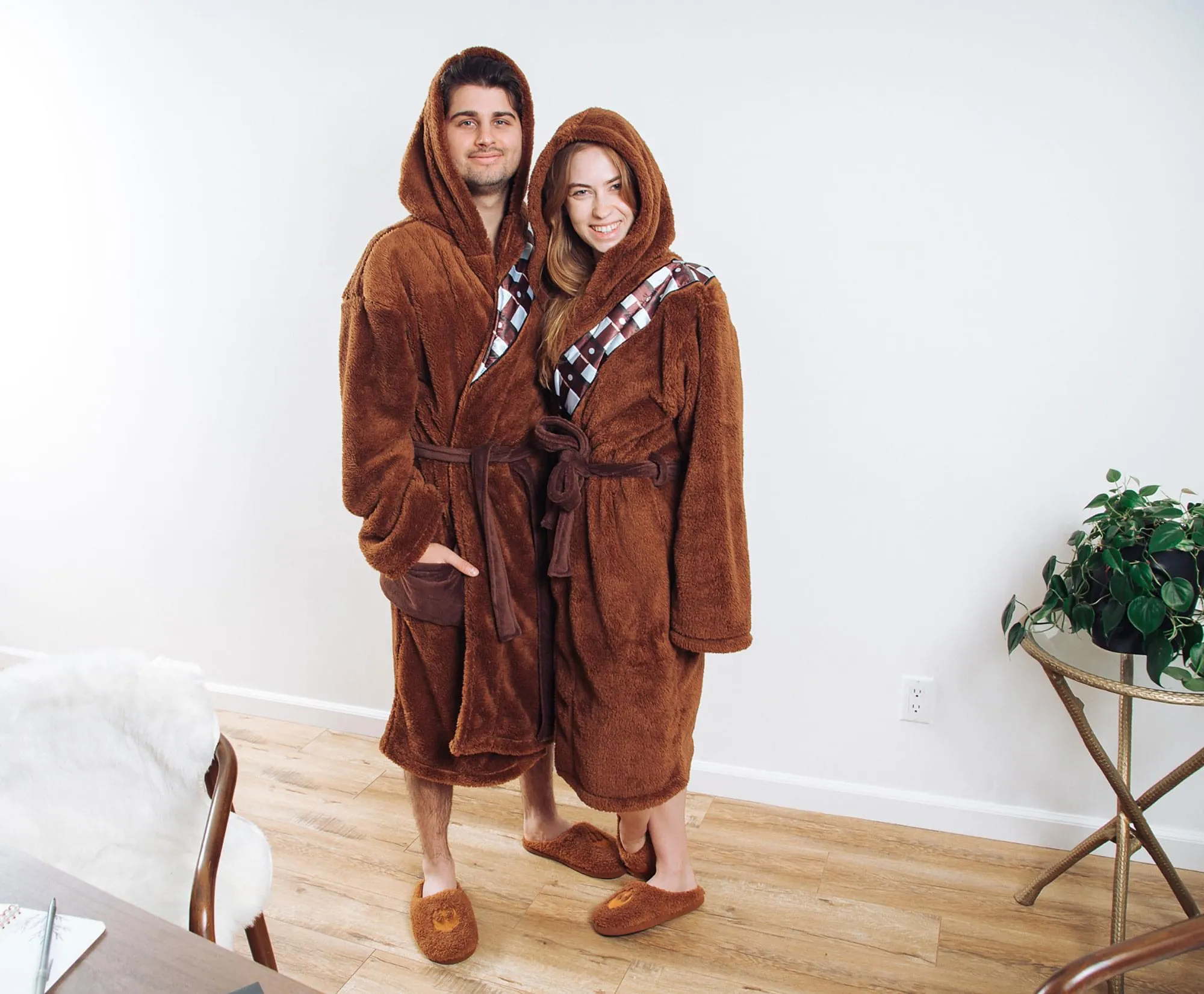 Star Wars Chewbacca Robe and Slipper Set for Adults